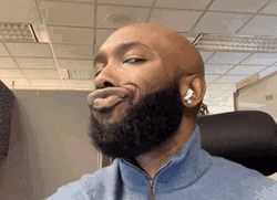 Big Pouty Lips Yeah Right GIF
