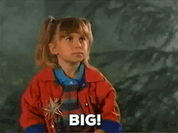 Big Reaction Ashley Olsen GIF