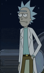 Big Sigh Rick Sanchez GIF
