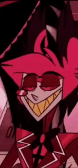 Big Smile Alastor Hazbin Hotel GIF