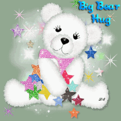 Big Starry Bear Hugs GIF
