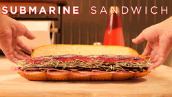 Big Submarine Sandwich GIF
