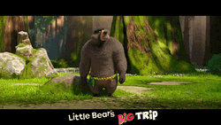 Big Trip John Grizzly Bear Waving GIF