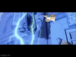 Big Trouble In Little China Lightning Descending GIF