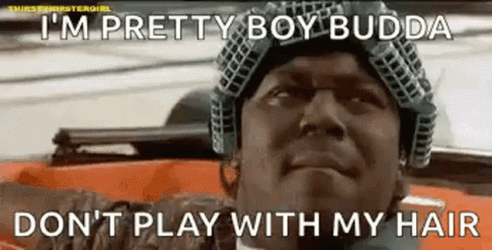 Big Worm Don't Play With Hair Meme GIF