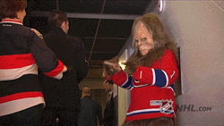 Bigfoot Montreal Canadiens Dancing GIF