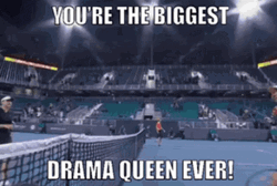Biggest Drama Queen Ever Sore Loser GIF