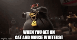 Biggie Cheese When You Get Cat And Mouse GIF