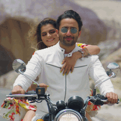 Bike Riding Couple Ride Mamta Sharma GIF