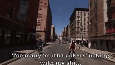 Biking Too Many Mutha Uckers 'Ucking With My Shi GIF