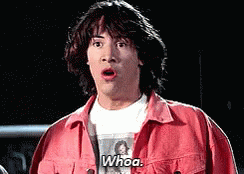 Bill And Ted Keanu Reeves Whoa GIF