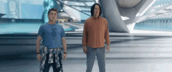 Bill And Ted Nice Post GIF