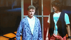 Bill And Ted Paly Missing Guitar GIF