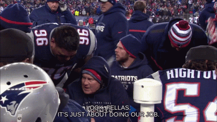 Bill Belichick Look Fellas GIF