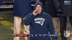 Bill Belichick No Need Timeout GIF
