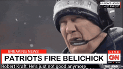 Bill Belichick Patriots Fire Belichick GIF