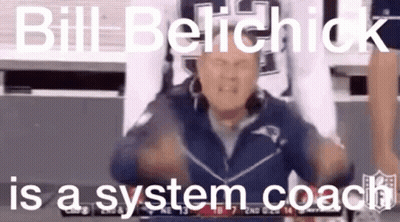 Bill Belichick System Coach Hands Up GIF