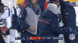 Bill Belichick Throw His Play Board GIF