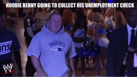 Bill Belichick WWE Entrance GIF