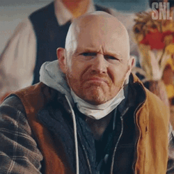Bill Burr Shaking Head Nope Dont Like That GIF