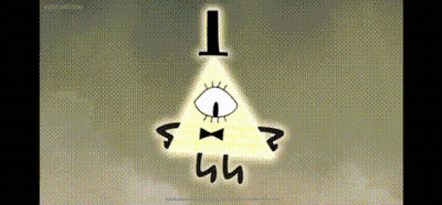 Bill Cipher Cartoon GIF