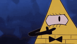 Bill Cipher Got Annoyed In Gravity Falls GIF