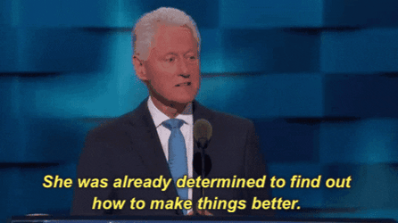 Bill Clinton Balloons Speech GIF