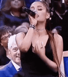 Bill Clinton Enjoy Watching Ariana Grande GIF