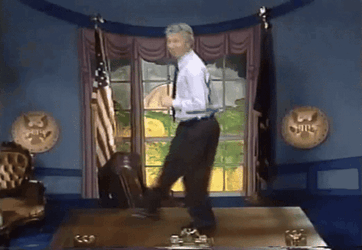 Bill Clinton Funny Dance GIF