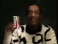 Bill Cosby Having A Drink GIF