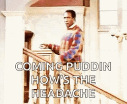 Bill Cosby On The Stairs GIF