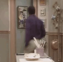 Bill Cosby Opens The Door GIF