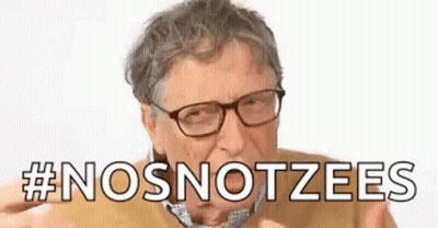 Bill Gates In Glasses Making Funny Face GIF