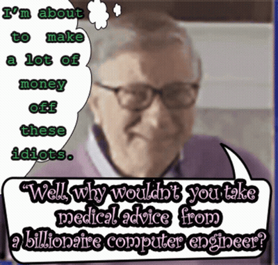 Bill Gates Taking Medical Advice GIF
