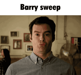 Bill Hader Barry Sweep GIF