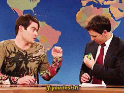 Bill Hader Kiss On Screen GIF