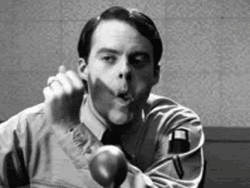 Bill Hader Tongue Trick Magic GIF