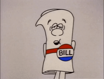Bill Holding Hammer GIF