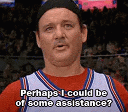 Bill Muray Perhaps Need Of Assistance GIF