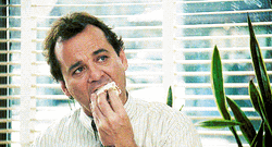 Bill Murray Eating GIF