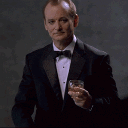 Bill Murray Pointing GIF