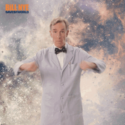 Bill Nye Wooh Wiggling Fingers GIF