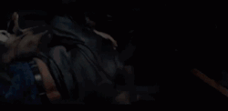 Bill Paxton Helen Hunt Holding On Twister GIF