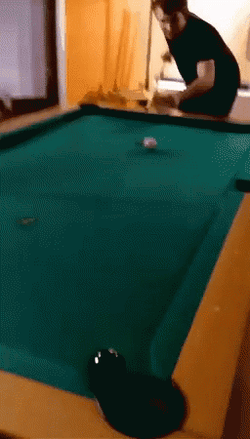 Billiard Game Bad Aim GIF