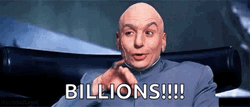 Billions Dr Evil One Million Dollars GIF