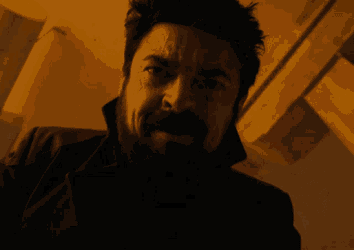 Billy Butcher Hahaha GIF