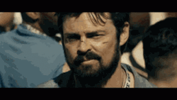 Billy Butcher Stares At Someone GIF