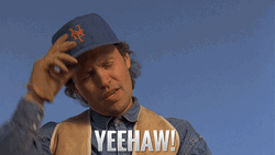 Billy Crystal Yeehaw Taking Off Hat GIF