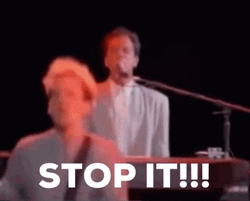 Billy Joel Playing Piano Stop It GIF