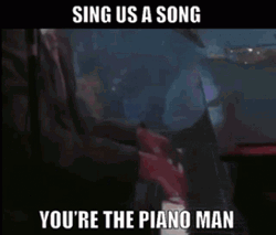 Billy Joel Sing A Song Piano Man GIF